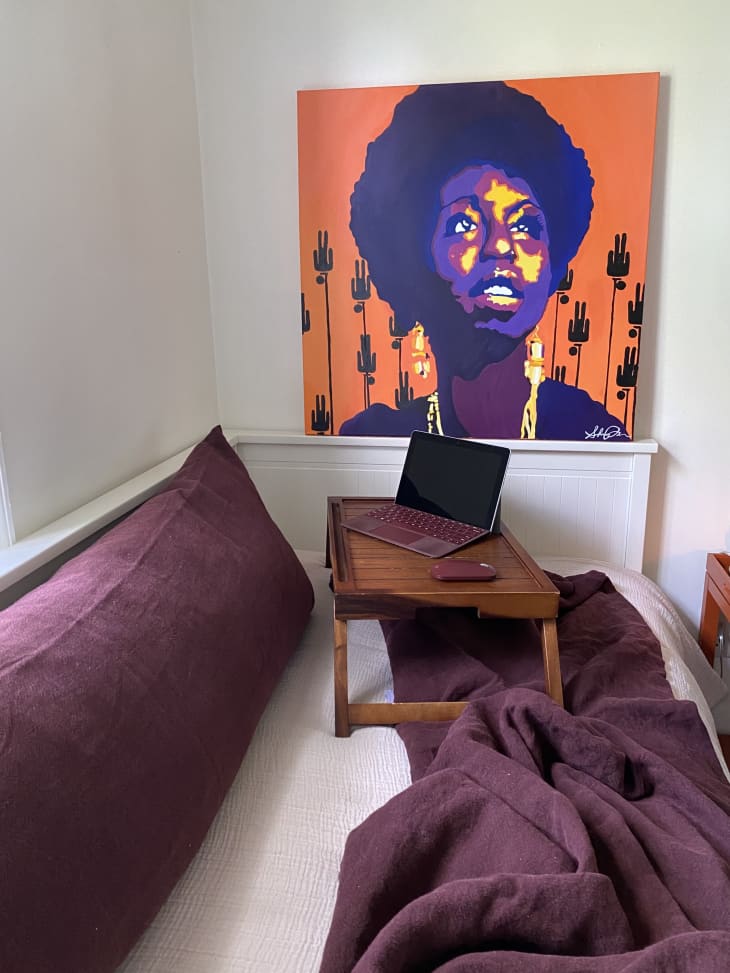 Room designed by Christine Platt of The Afrominimalist