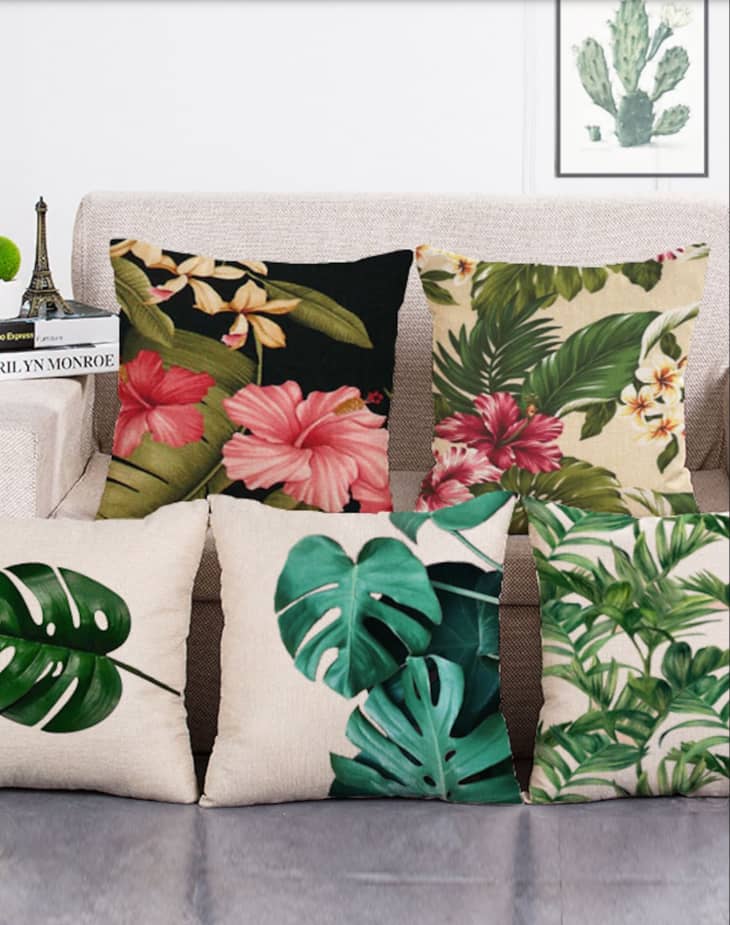 Product Image: Set of Five Botanical Pillow Covers