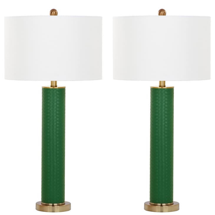Product Image: Faux Woven Leather Lamps
