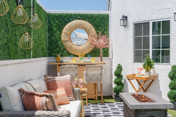 Designer reegan Jane's LA backyard space