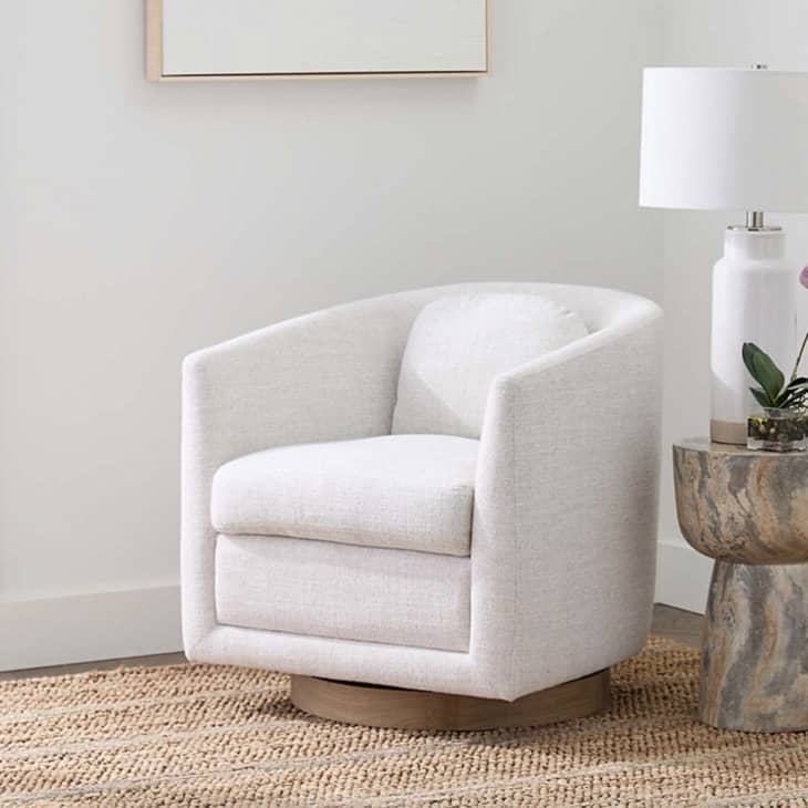 Product Image: Details By Becki Owens Isla Upholstered Swivel Chair