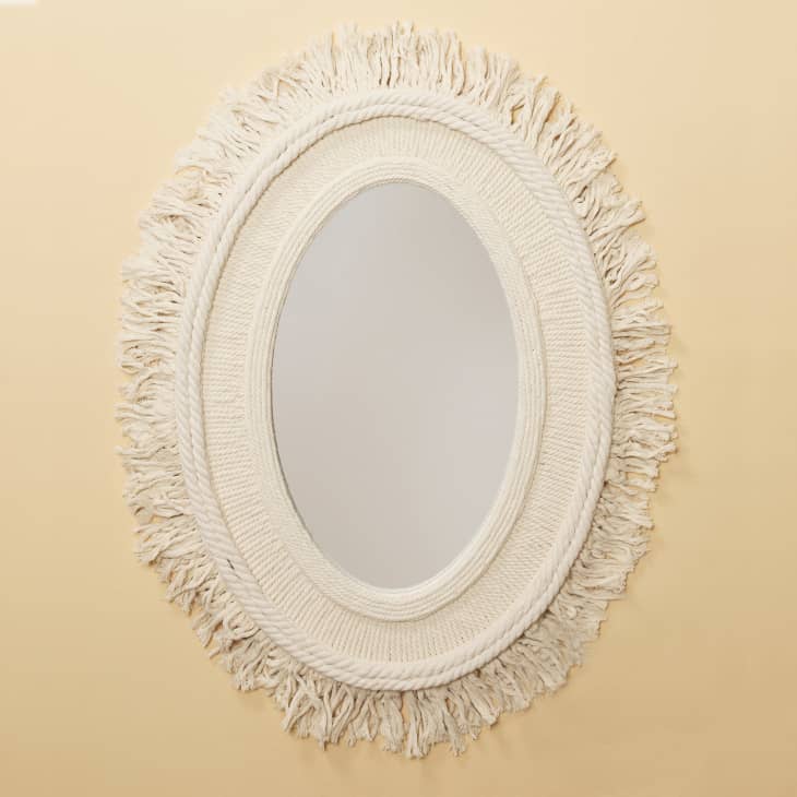 Product Image: 32x44 Jute Woven Edge Wall Mirror