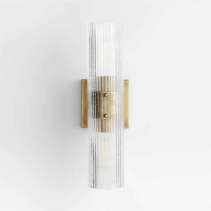 Product Image: Soleil Fluted Glass 2-Light Wall Sconce
