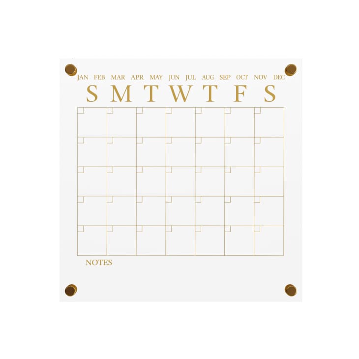 Product Image: Martha Stewart Grayson Acrylic Dry Erase Wall Calendar