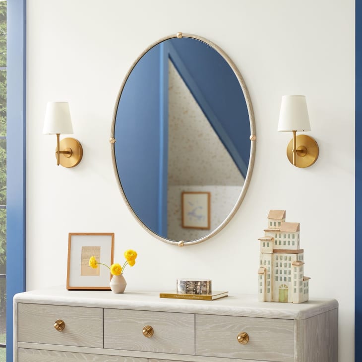 Product Image: Joseph Altuzarra Ball Detail Oval Mirror