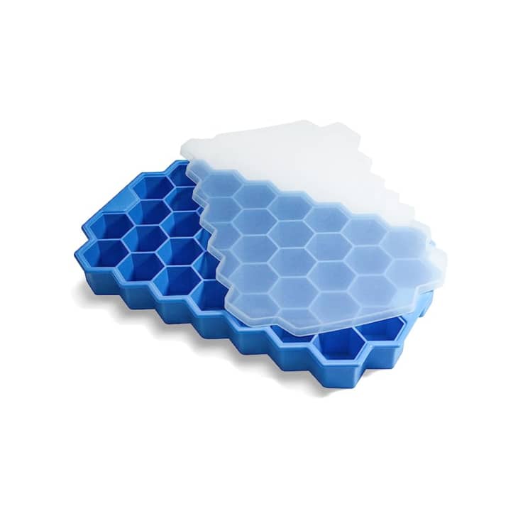 Ice Cube Trays for Freezer with Lid-37 Grid Silicone for Small Ice Cube Mold at Amazon
