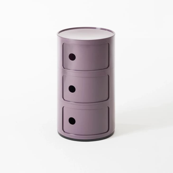 Kartell Componibili Storage Unit with 3 Elements at Afternoon Light