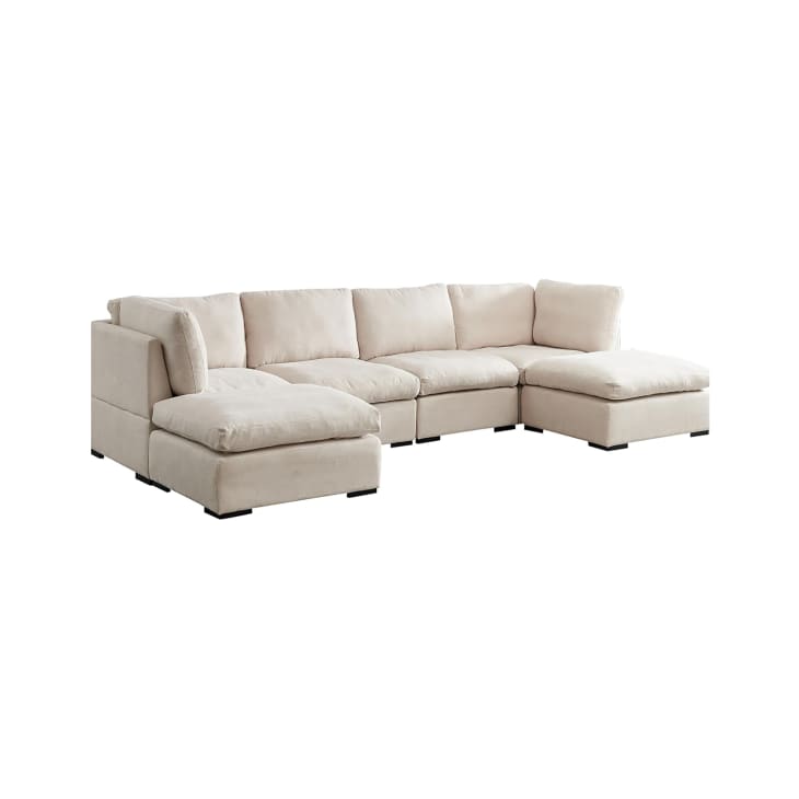 Kevinplus 129'' Modular Sectional Sofa Couch Cloud Sofa at Amazon