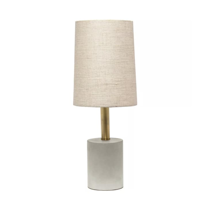 Laila Home Concrete Table Lamp with Linen Shade at Target