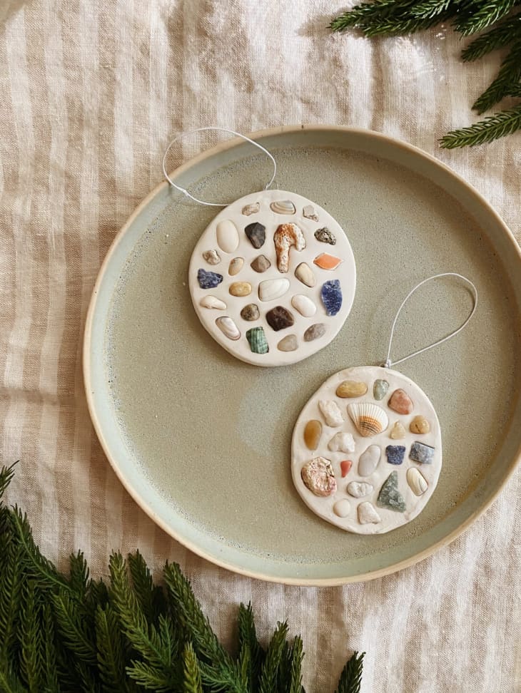 DIY Mosaic Seashells Keepsake Ornament