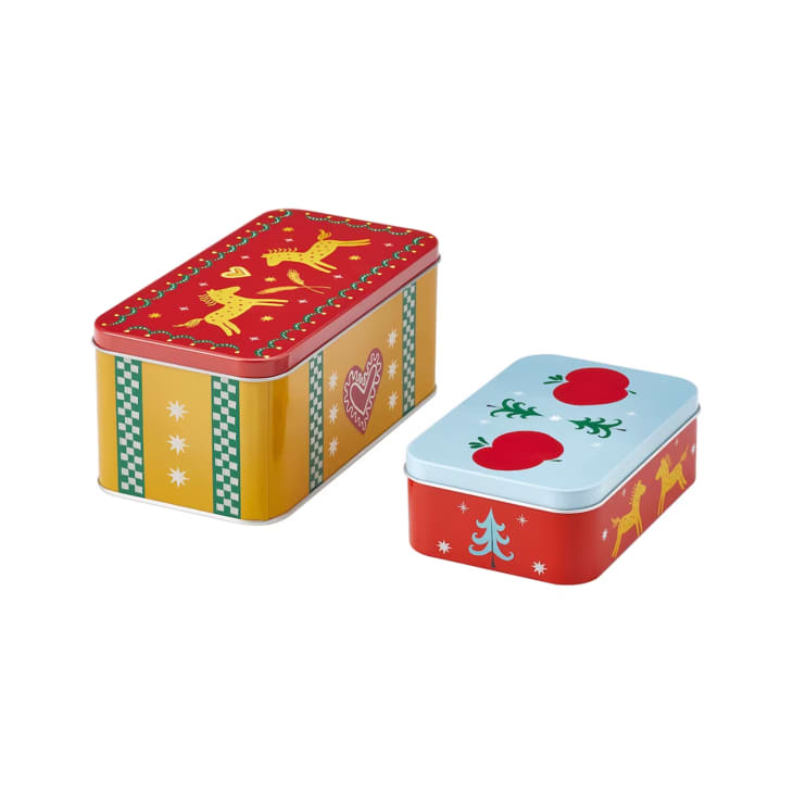 Product Image: VINTERFINT Storage Tin With Lid, Set of 2