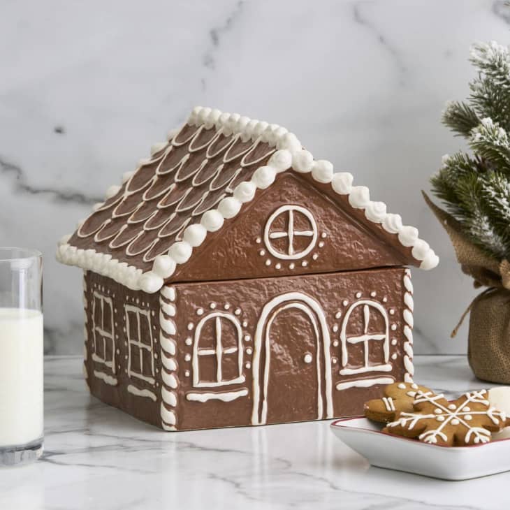 Product Image: Gingerbread House Stoneware Cookie Jar