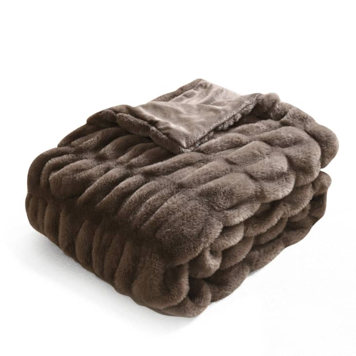 Better Homes & Gardens Faux Fur Throw Blanket at Walmart