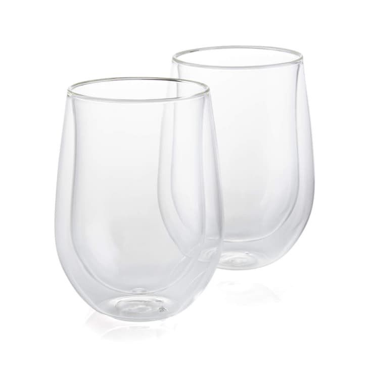 Zwilling Sorrento Double-Wall Red Wine Glasses, Set of 2 at Crate & Barrel
