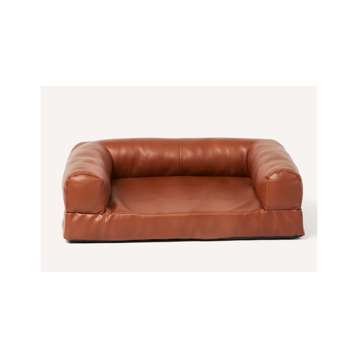Nate & Jeremiah Faux Leather Couch Pet Bed at PetSmart
