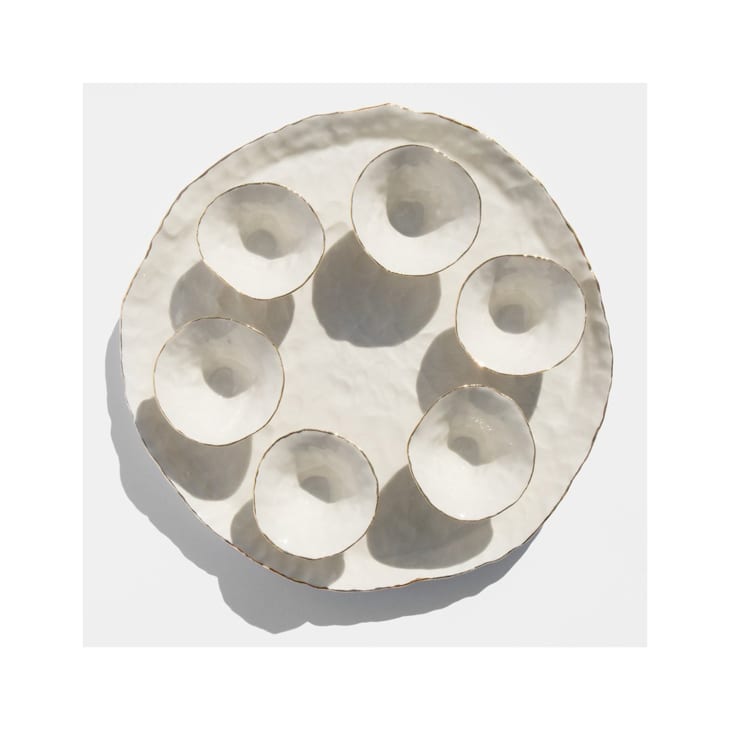 The Seder Plate by Isabel Halley at Isabel Halley Ceramics