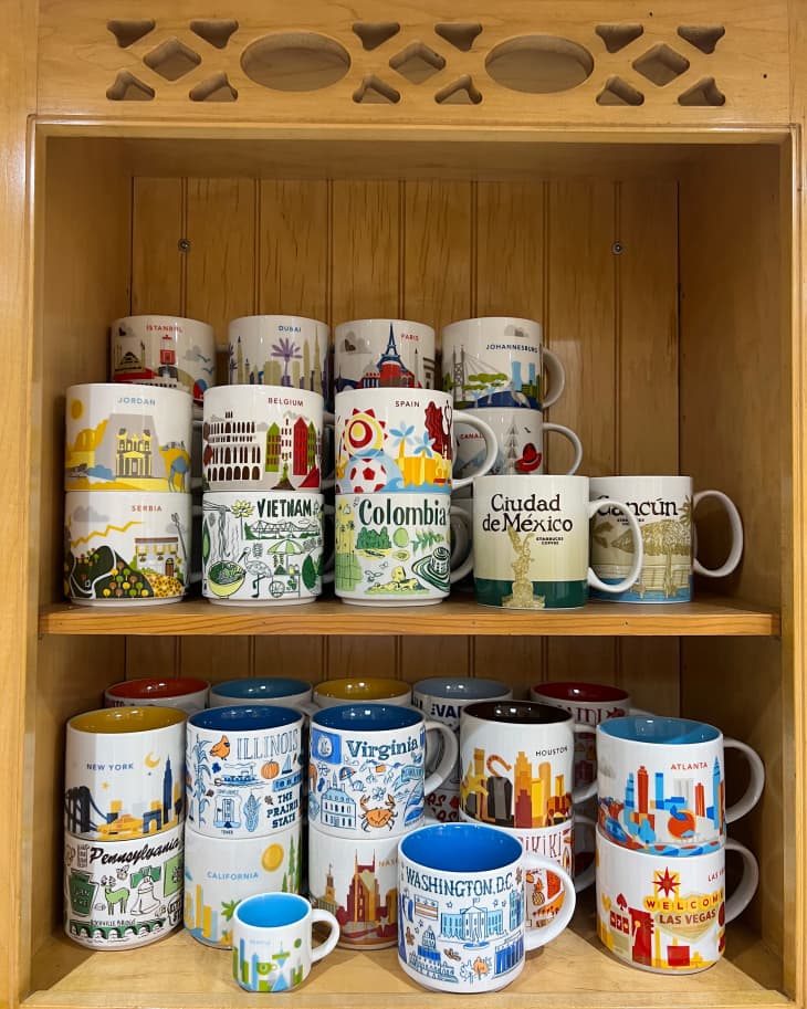 I Turned My Mom’s Starbucks Mug Collection into a Kitchen Centerpiece ...