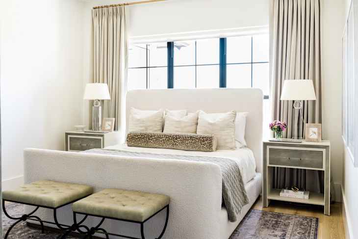 Use Curtains Behind Your Bed for a Stunning Design Statement ...