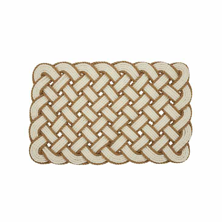 Walmart’s New “Pretzel” Woven Doormat Makes Front Doors Look Fancy