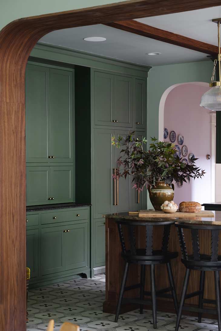 6 Olive Green Paint Colors That Designers Are Most Fond Of | Apartment  Therapy, image size:730x1095