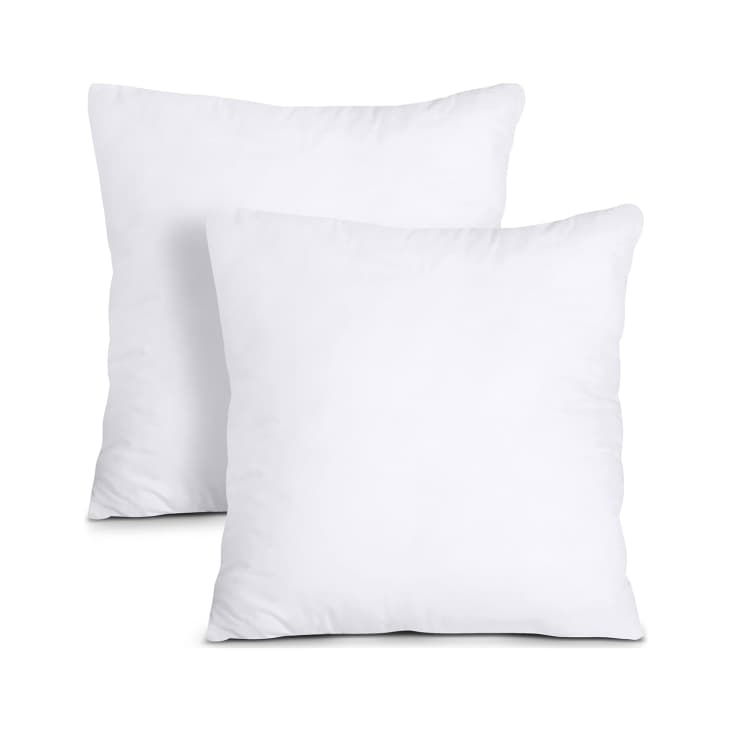 Utopia Bedding Throw Pillows Insert (Pack of 2) at Amazon