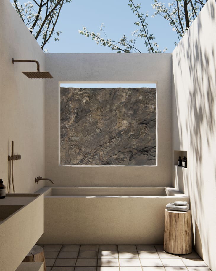 Outside bathrooms cheap