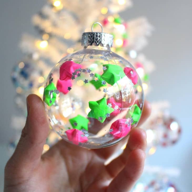 Christmas Origami Ornaments 