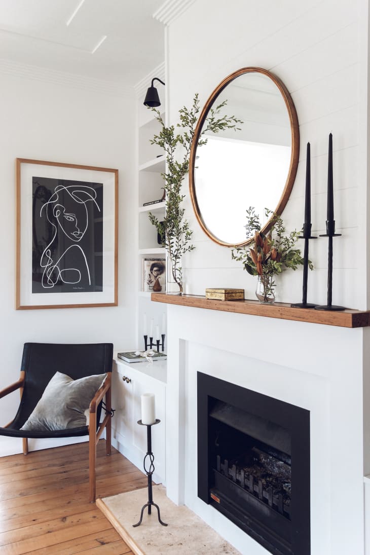 Fireplace Mantel Styling Tips Apartment Therapy