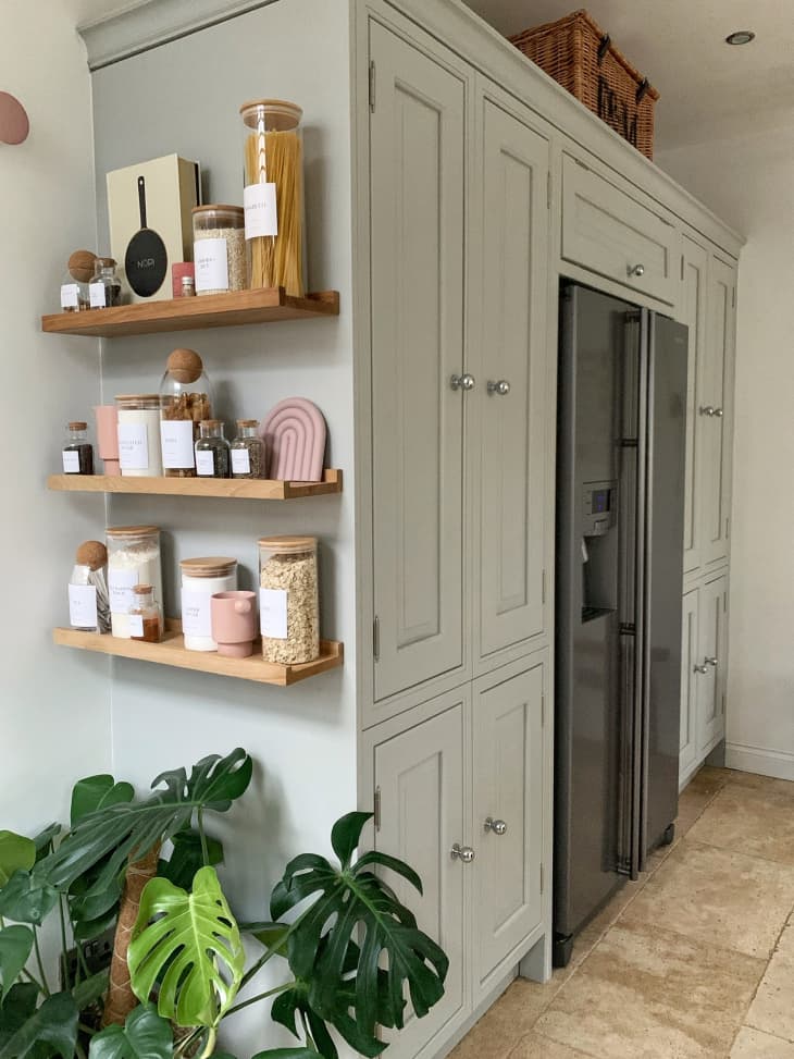 Narrow kitchen clearance pantry