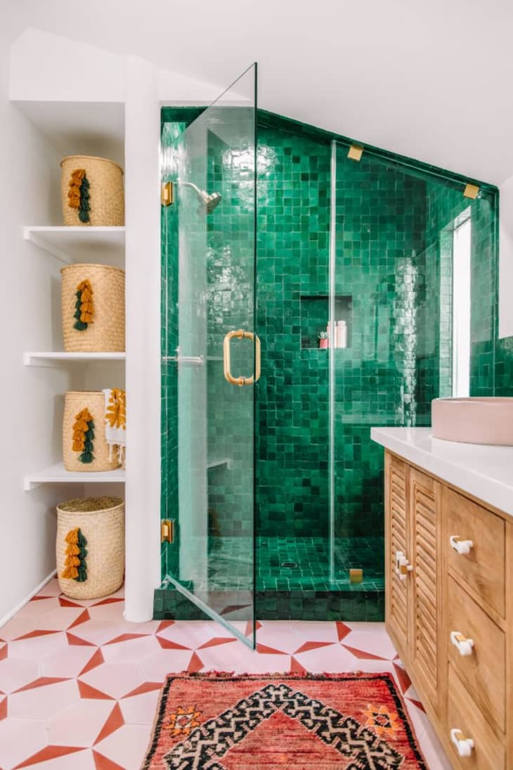 The 20 Best Colorful Bathroom Decor Inspiration Ideas and Photos