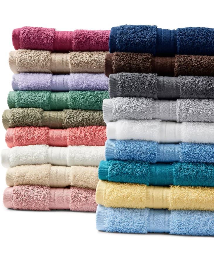 Supima cotton bath towels top