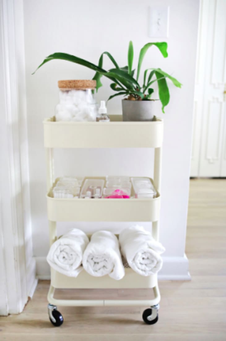 Ways To Style Bar Carts Without Alcohol Apartment Therapy