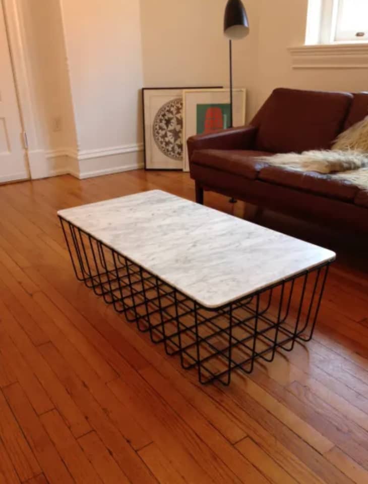 Don t Miss These Marble Coffee Tables on Bazaar Apartment Therapy