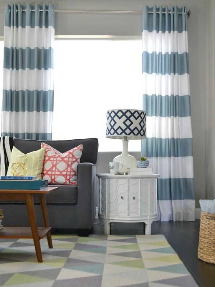 Using Shower Curtains As Curtains for Your Living Room and Beyond