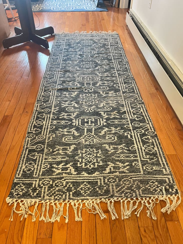 West Elm Kay Reversible Persian Rug Review I Tried It Apartment Therapy