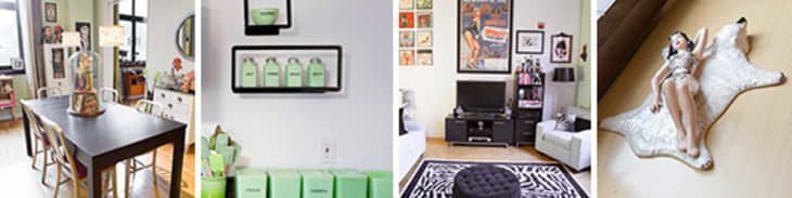 Celeste & David’s Modern Pin-up Pad | Apartment Therapy