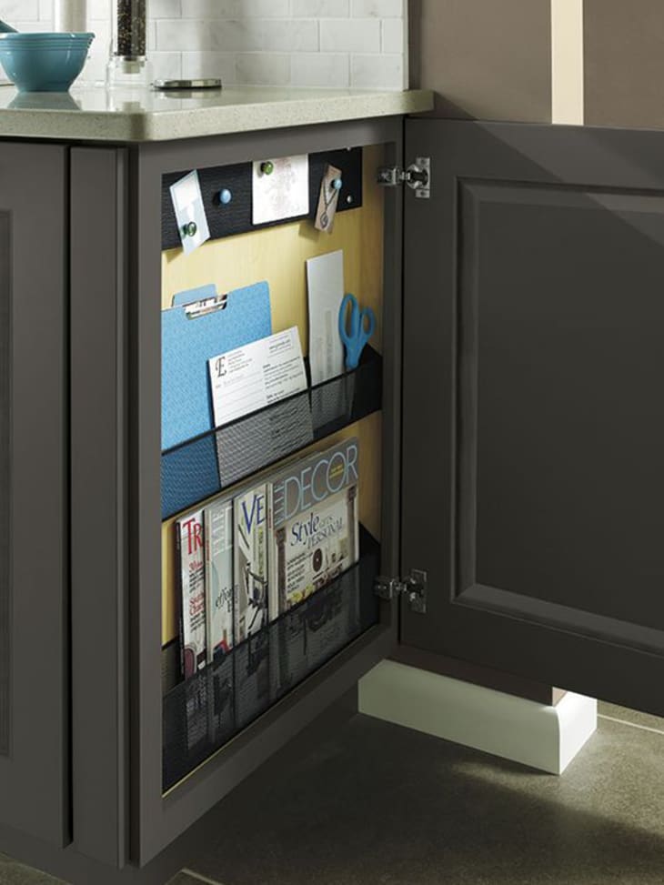 Storage Solutions 8 Brilliantly Hidden Kitchen Drop Zones Apartment Therapy