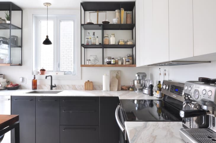 Before & After: An Industrial Kitchen Created with IKEA Cabinets ...