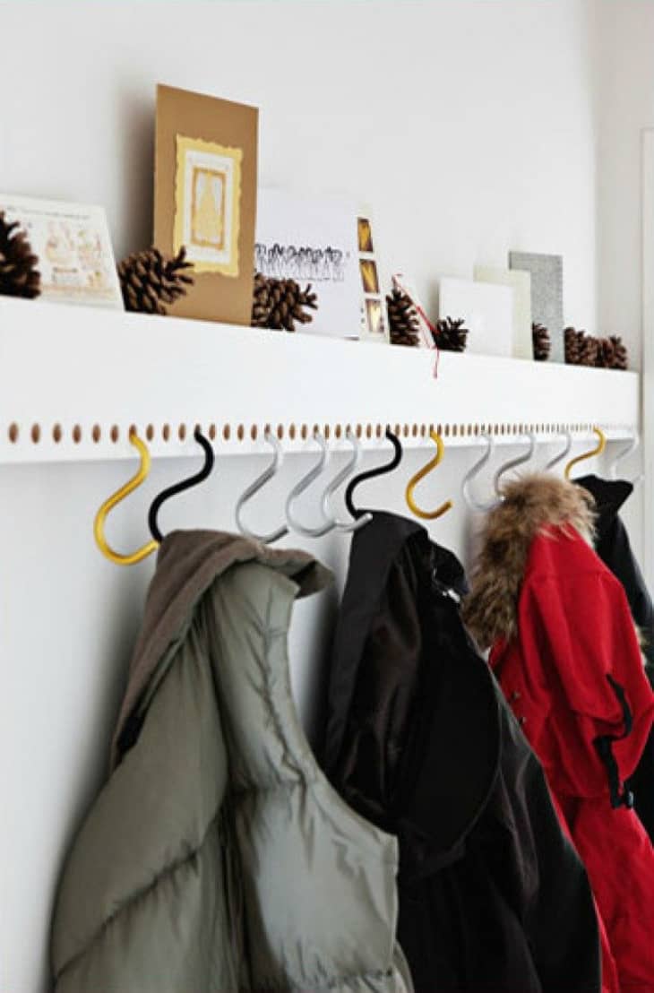 Brilliant & Beautiful 5 New Ways to Hang Coat Hooks Apartment Therapy