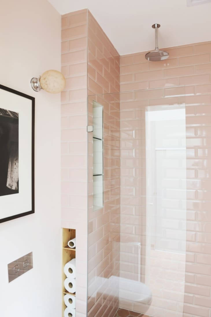 9 Modern (& Sophisticated) Pink Bathrooms Apartment Therapy
