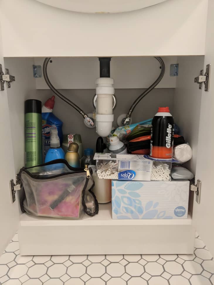 Bathroom Vanity Storage Solution Apartment Therapy