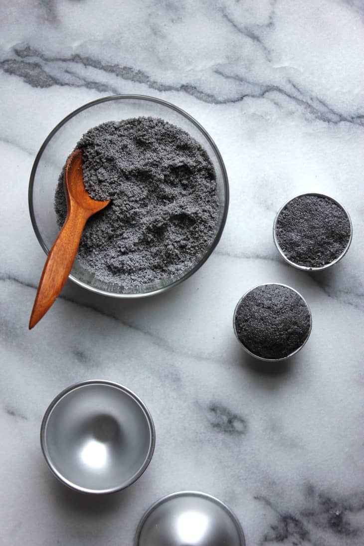 Charcoal bath bombs