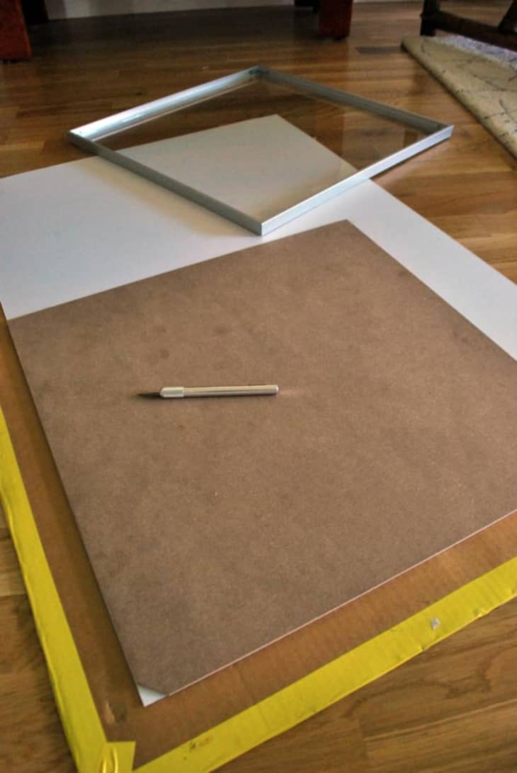 how-to-cut-a-mat-for-framing-artwork-apartment-therapy