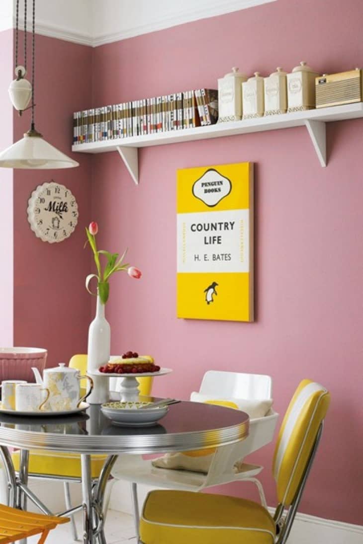 Cool Color Combo: Mustard & Pink | Apartment Therapy