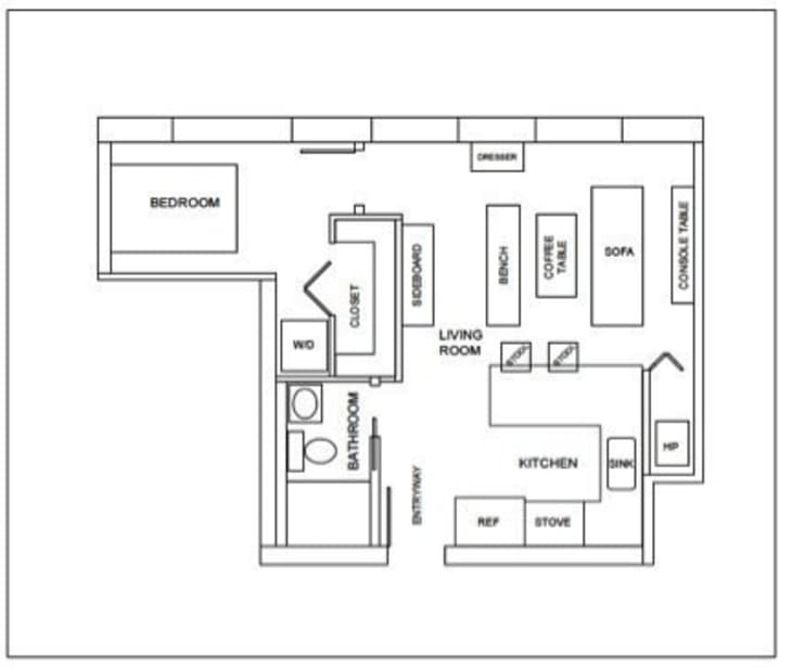 Small Space Lessons: Floorplan & Solutions from Joann’s Truly Happy ...