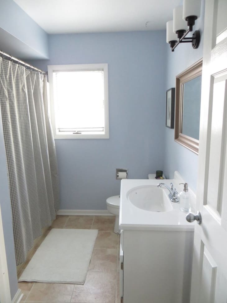 The Under $250 “Work With What We’ve Got” Bathroom Makeover | Apartment