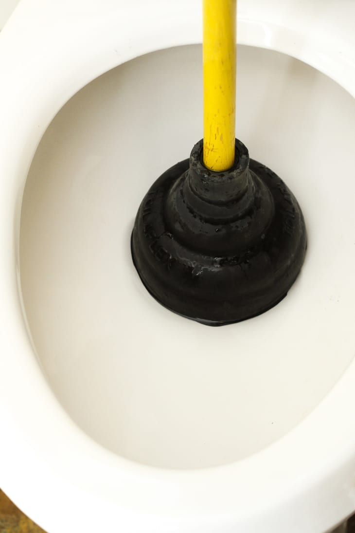 How To Unclog A Toilet With a Plunger Apartment Therapy