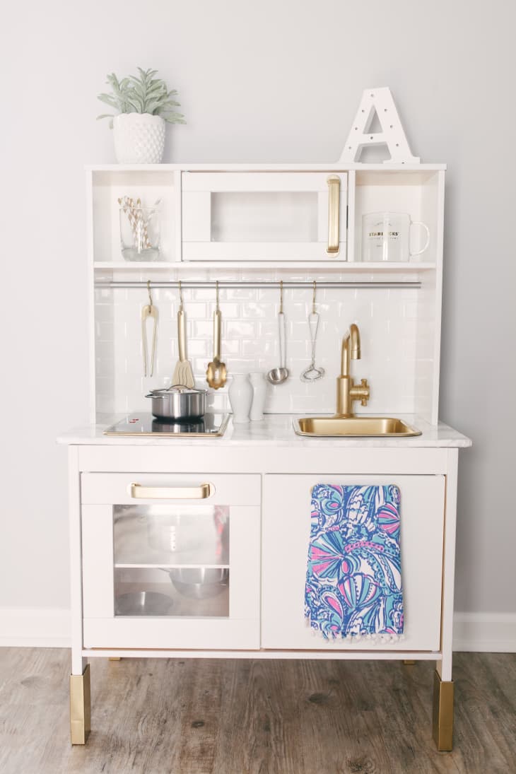 11 Incredible Ways to “Remodel” IKEA’s Duktig Play Kitchen Cubby