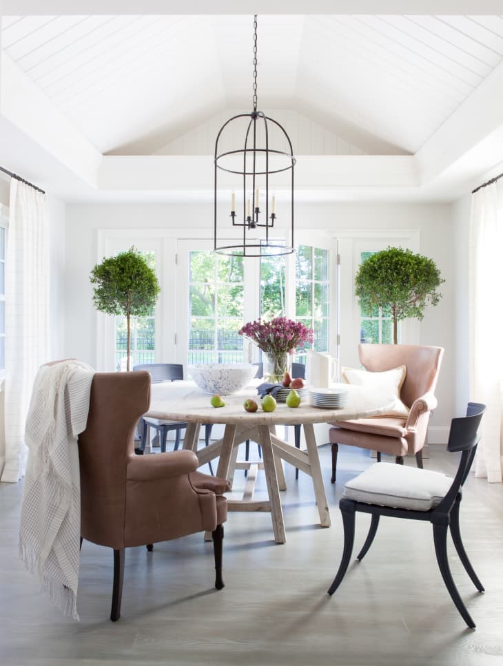 How to Decorate With Mismatched Dining Chairs Apartment Therapy