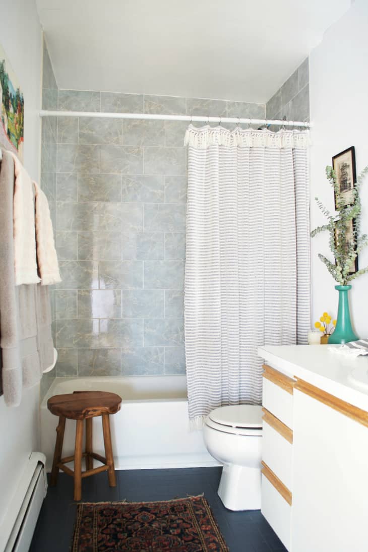Bathroom Makeovers For Renters Apartment Therapy